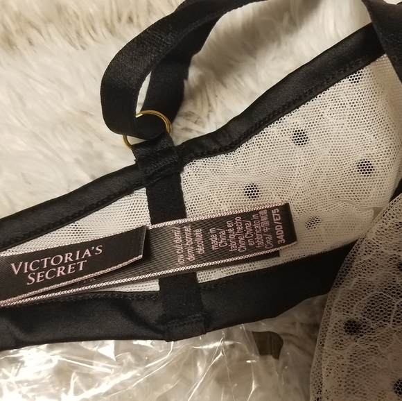 Victoria secret low cut demi bra 32-34C-D - Picture 4 of 4